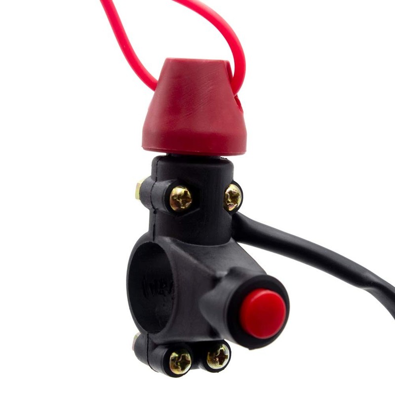 Royitay Kill Switch for 50cc 70cc 90cc 110cc 125cc 150cc 200cc 250cc ATV red gallery