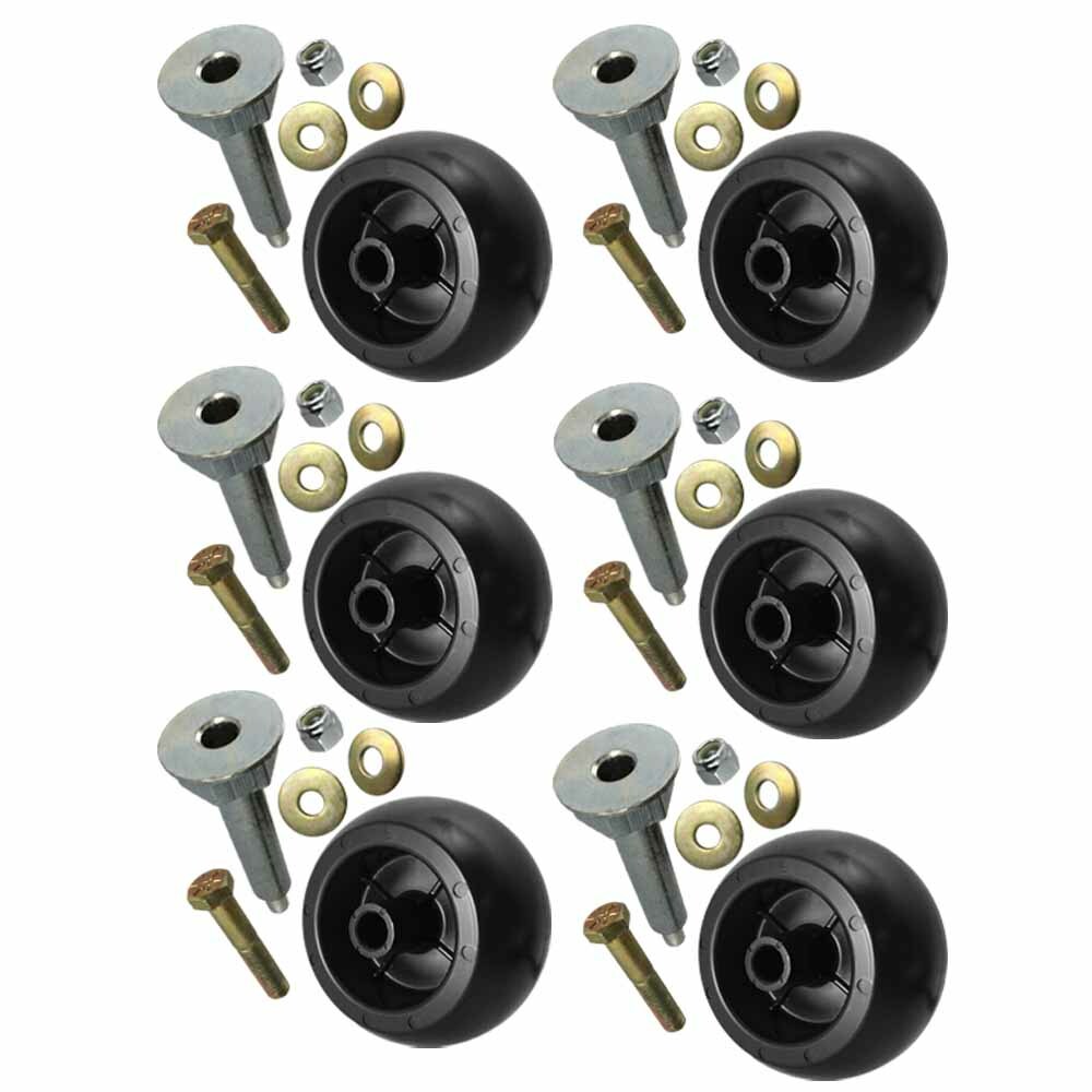 6Pk Exmark Deck Wheel Kit for Lazer Z, Turf Tracer, 103-7263 109-2098 116-9981 gallery
