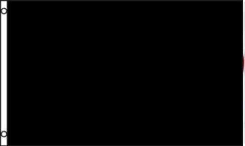 3X5 Black Flag Solid Plain Black Banner FAST USA SHIPPING w/ Grommets 100D