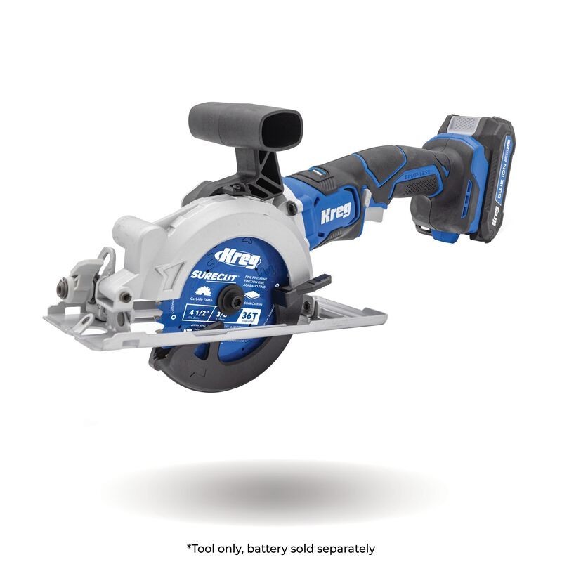 Kreg 20V Ionic Drive™ 4 1/2" Circular Saw (Tool Only) gallery
