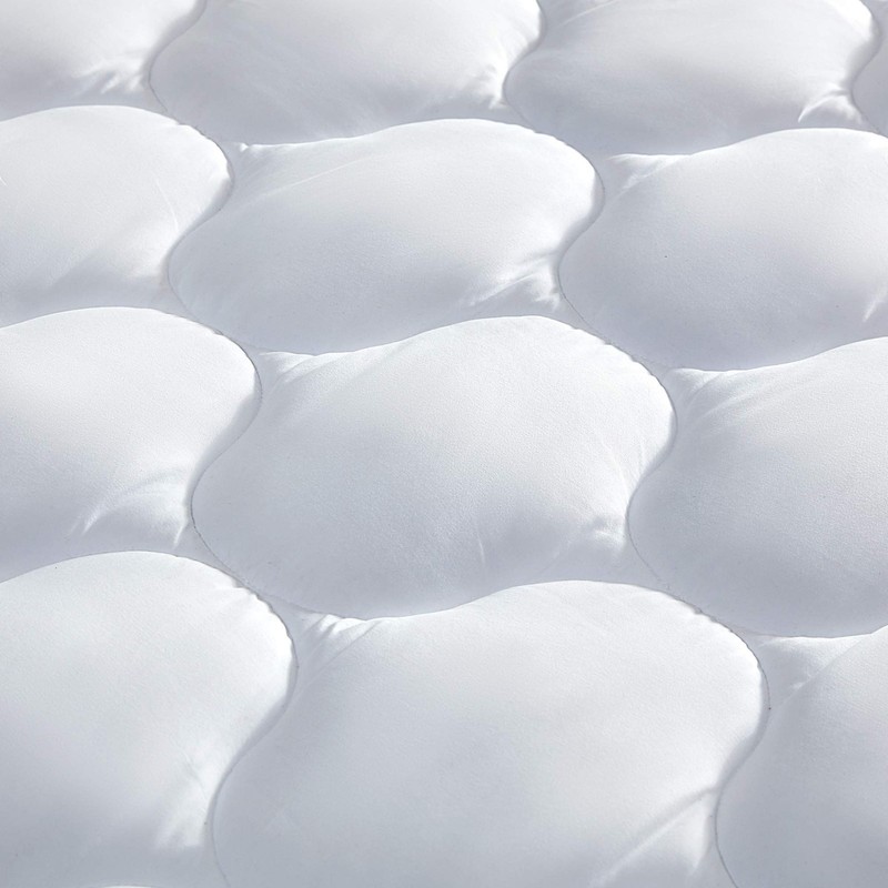 SLEEP ZONE Quilted Fitted Twin Mattress Pad Cover - Soft Fluffy Pillow Bed Mattr gallery