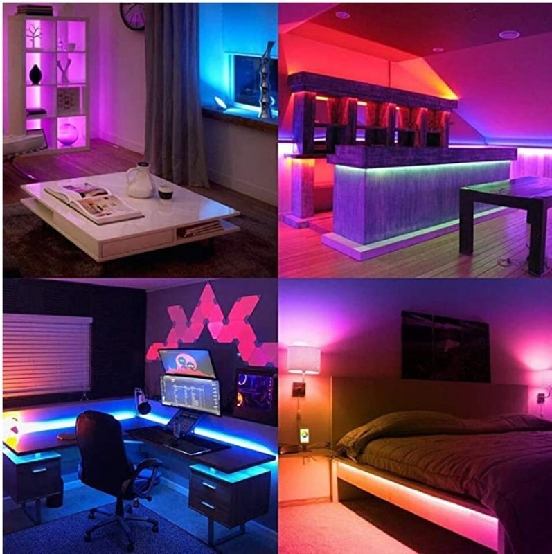 LED Strip Lights, 160FT Waterproof Flexible Tape Lights gallery