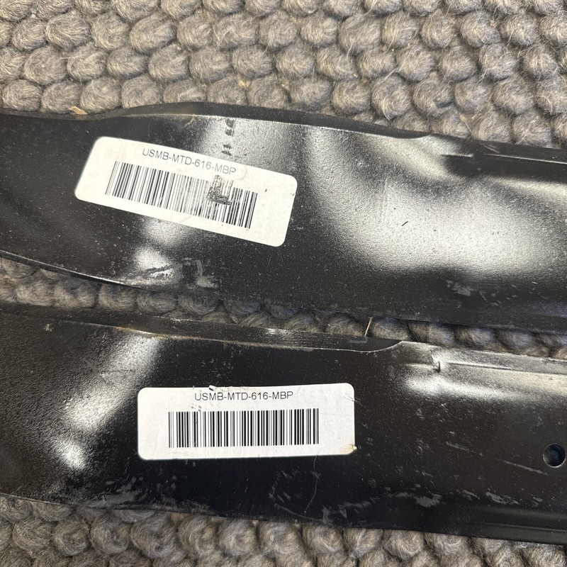 USA Mower Blades (2) MTD616MBP Mulching Extra High-Lift gallery