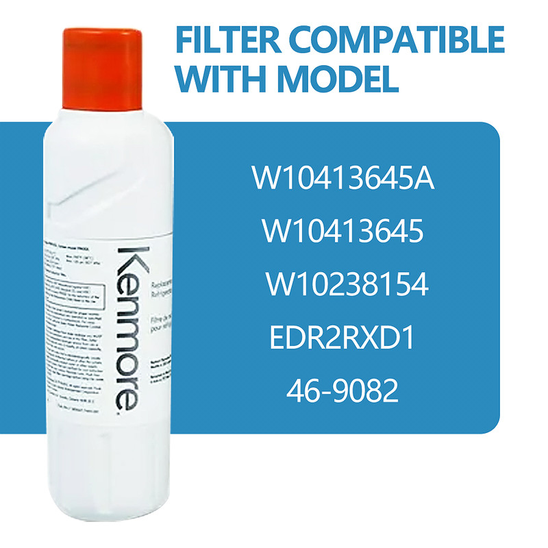 5 Pack Replacement Kenmore 9082 469082 Refrigerator Water Filter 46-9082 gallery