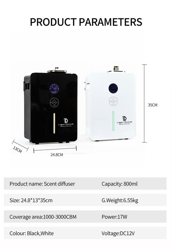 800ml HVAC Scent Diffuser/VanGogh36/ Villa/ Aroma360/ Hotel Collection 4500ft²+ gallery