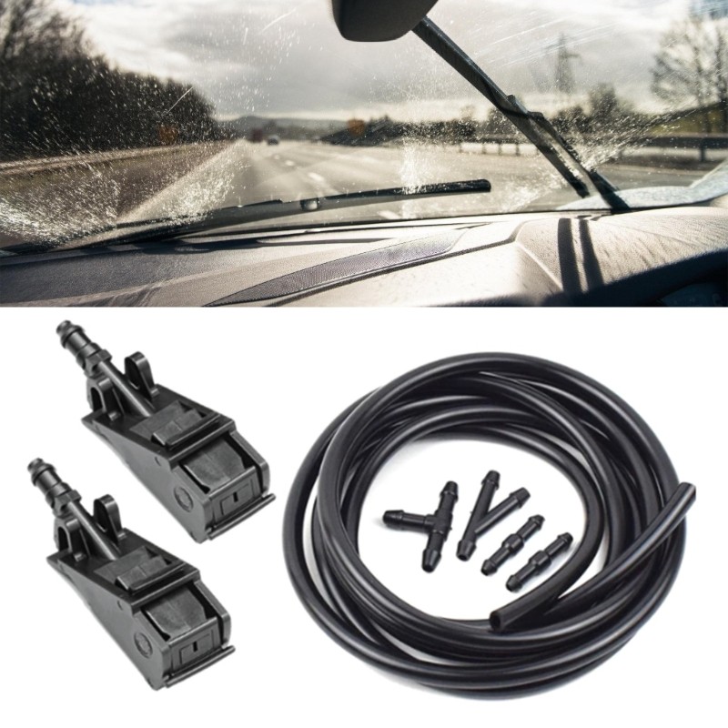 Windshield Washer Jet Nozzle for B5 Golf 6RD955985 6E0955985A Long Lasting Use gallery
