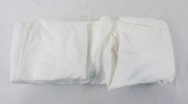 Bellora Soft And Breathable Percale Cotton Box Sheet Set In White Size Double gallery