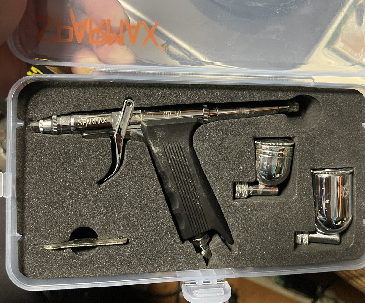 SPARMAX GP-50 SIDE FEED PISTOL GRIP SPRAY GUN (AIRBRUSH) gallery