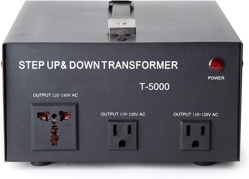 5000W Voltage Converter Transformer 110V/220V Step Up/Down 3-Year Warranty
