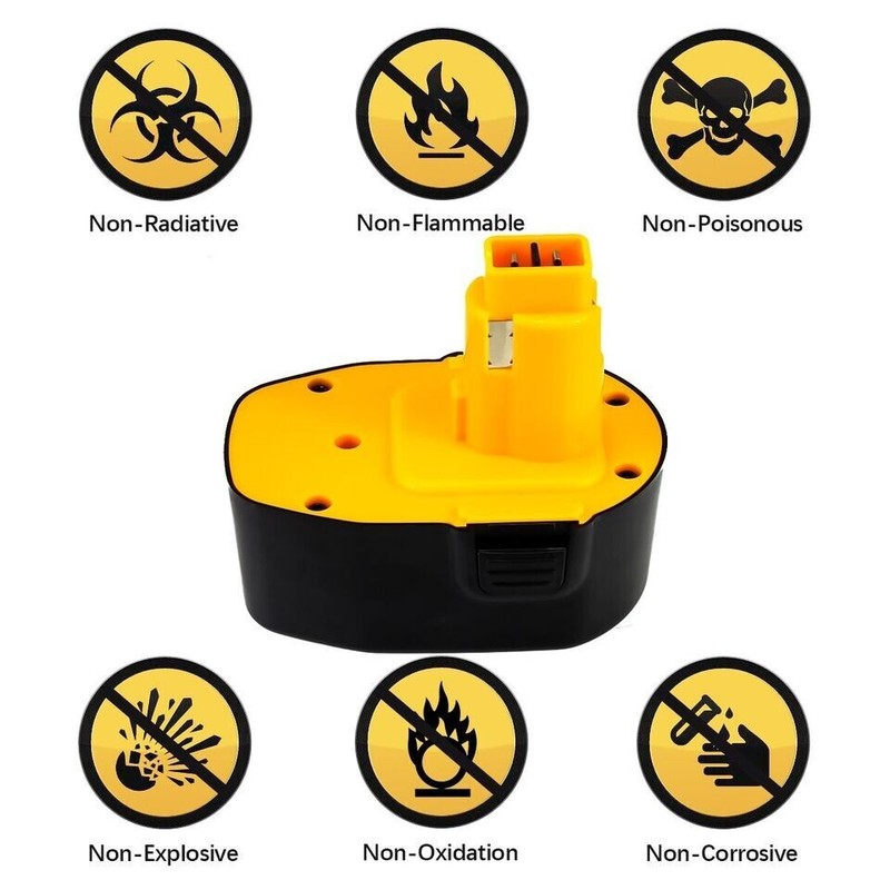 1~4Pack 14.4 Volt For DEWALT DC9091 Battery DW9091 DW9094 DE9091 Replacement gallery