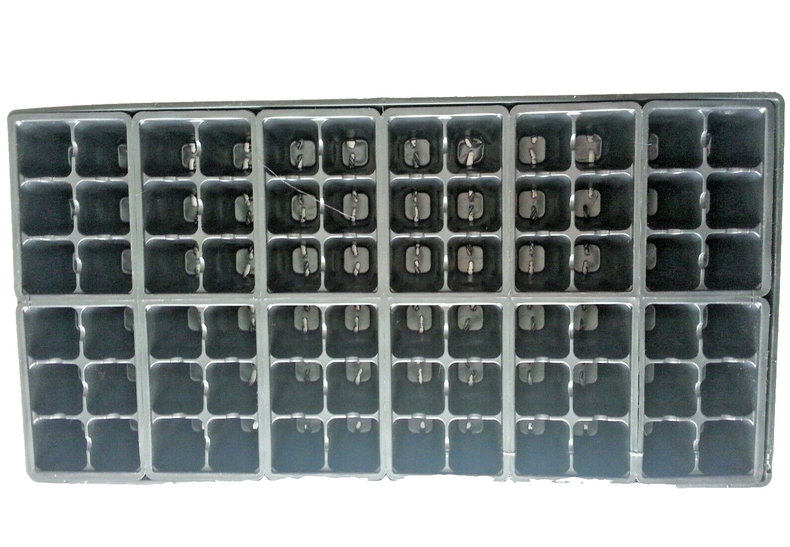 Set of 25 Trays + Inserts; Start 1800 Plants; Seedlings; seeds gallery