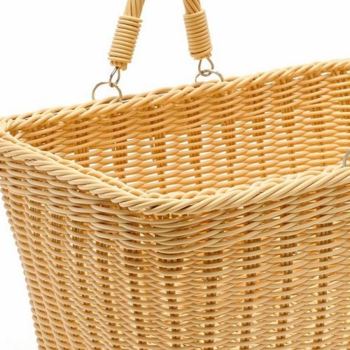 LocknLock Large Picnic Basket with Handles,Woven Polypropylene, TAN, K313285 gallery