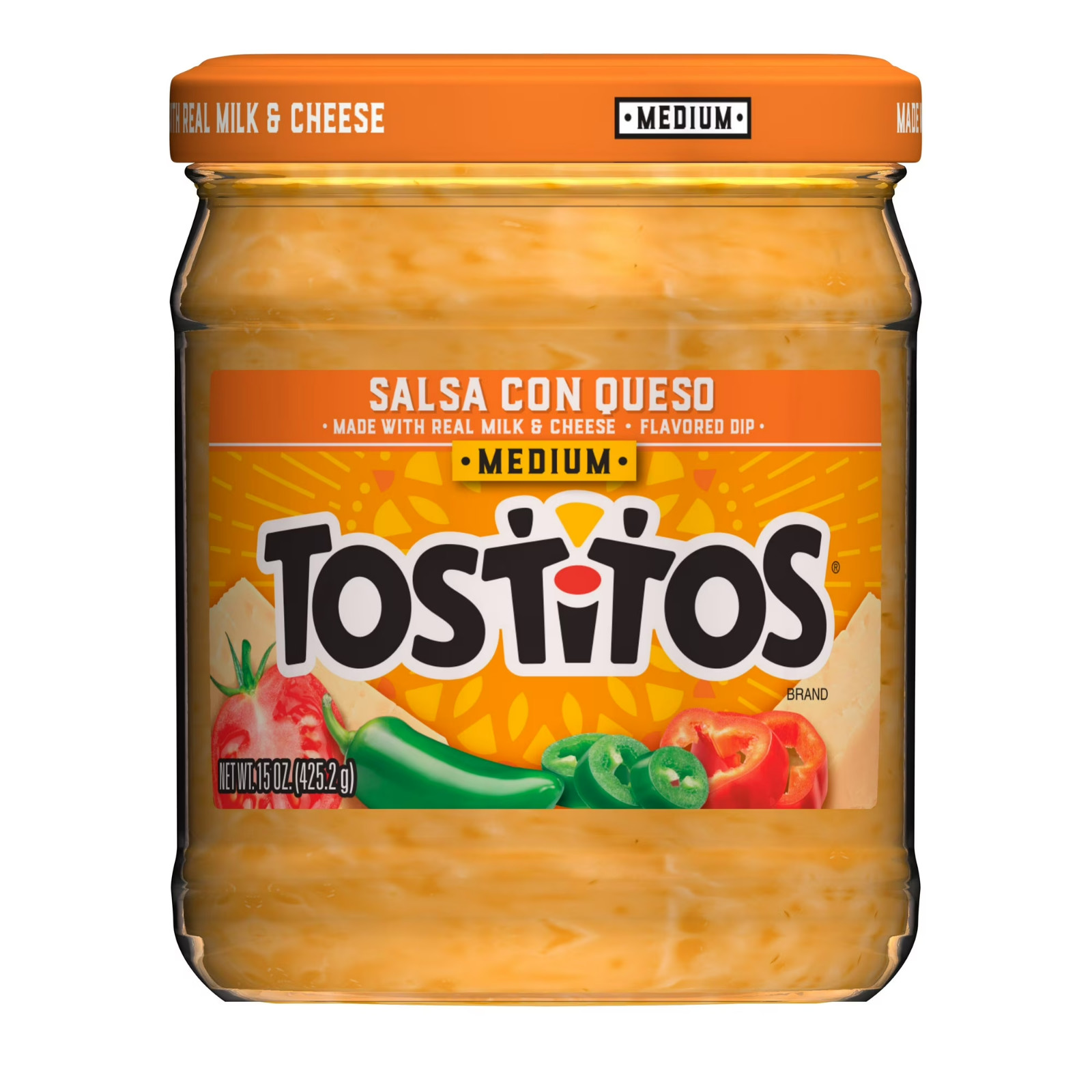 Tostitos Salsa Medium Salsa Con Queso Spread, 15 oz Jar gallery