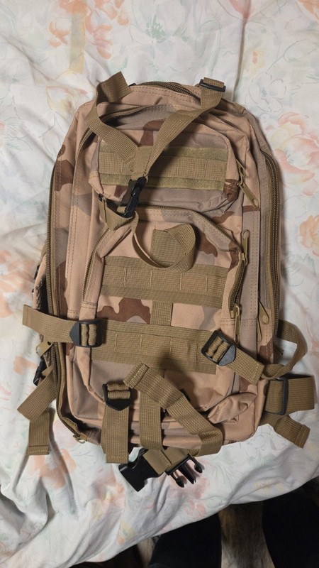 Backpack Small Hikers Military Style 18" - 4 Compartments