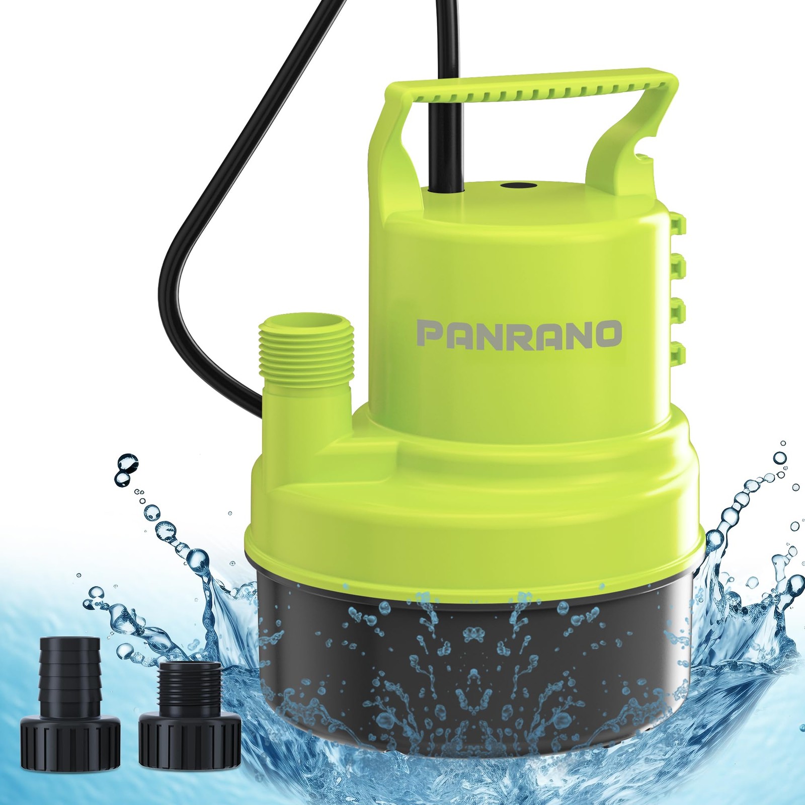1/3 HP Submersible Water Pump 2000 GPH Portable Small Sump Pump For Pool Cove... gallery