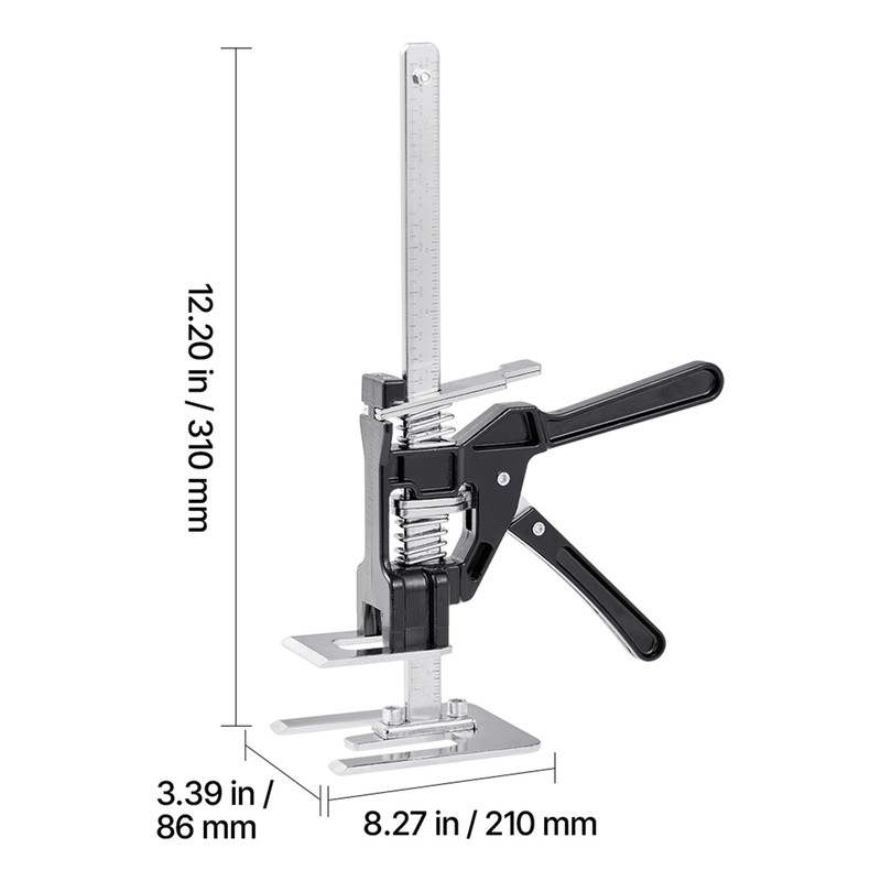 Labor Saving Arm Jack 2 PCS 330lbs Bearing Capacity Lifting up to 7.1" Black gallery