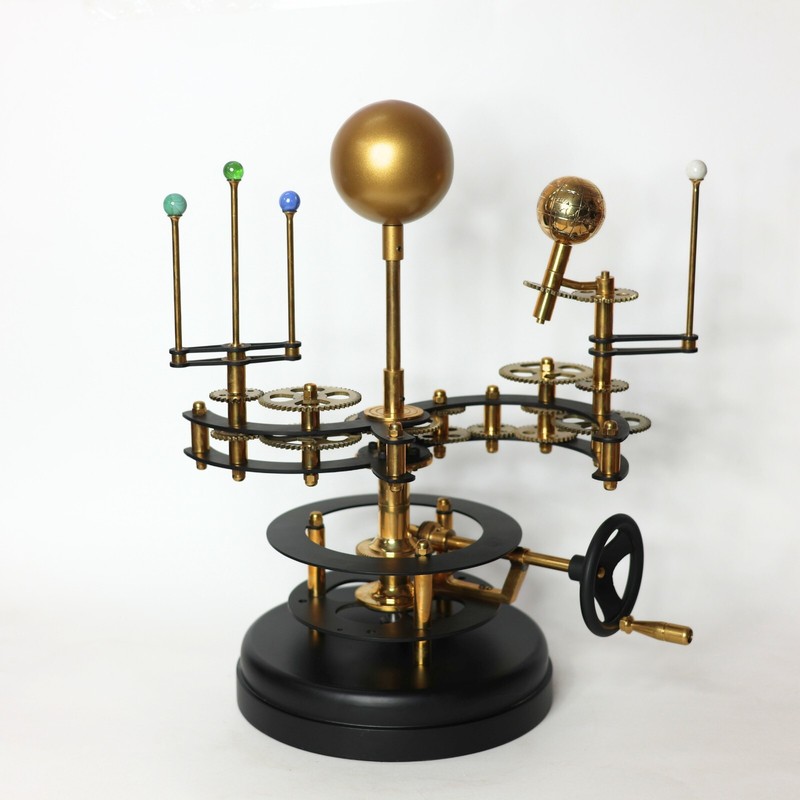 Black Luxury Solar System Model Fully Functional Tellurion Christmas Gift gallery