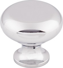 Top Knobs M270 Flat Faced Knob 1 1/4″ Polished Chrome