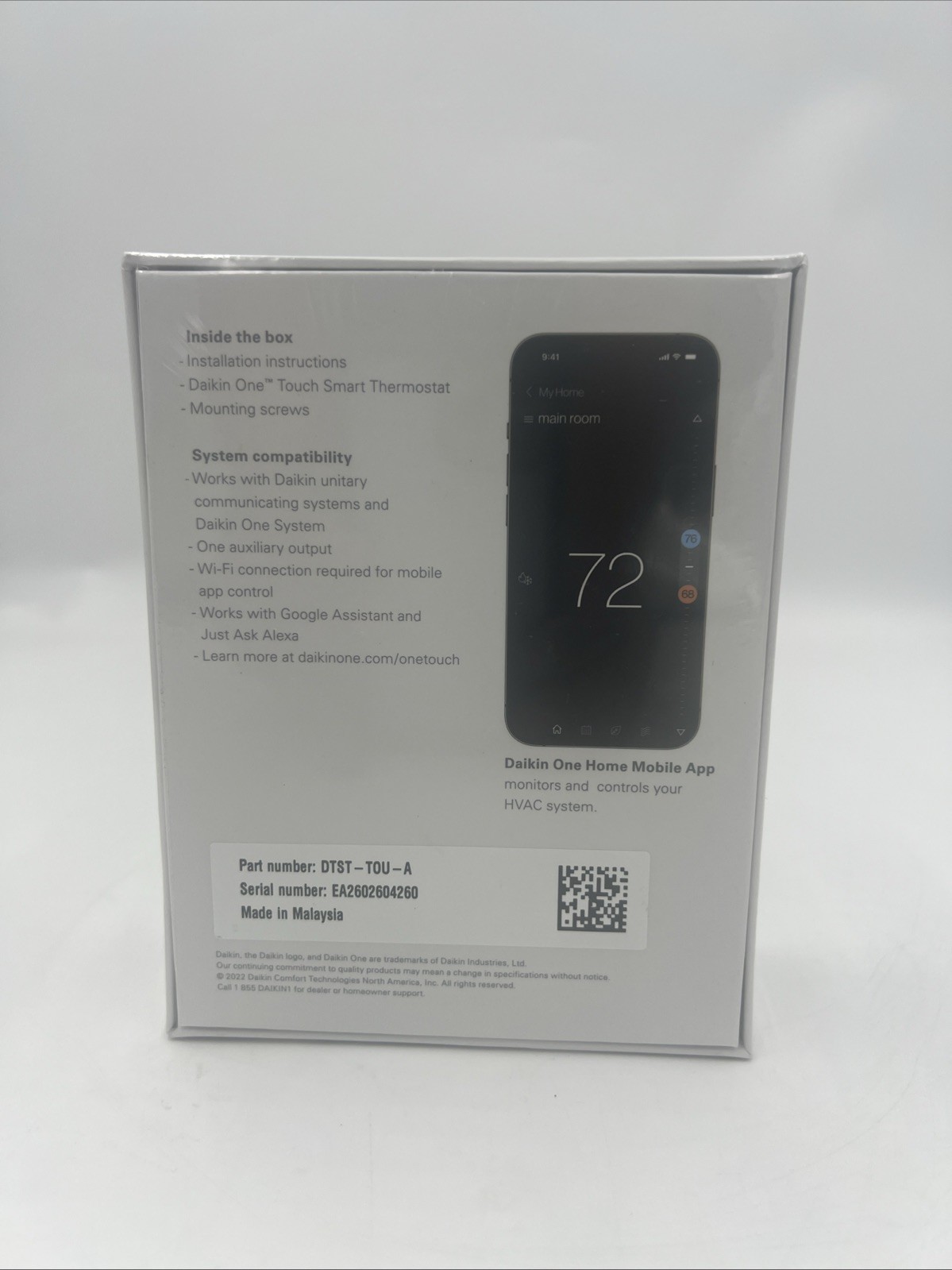 Daikin One Touch Smart Thermostat gallery