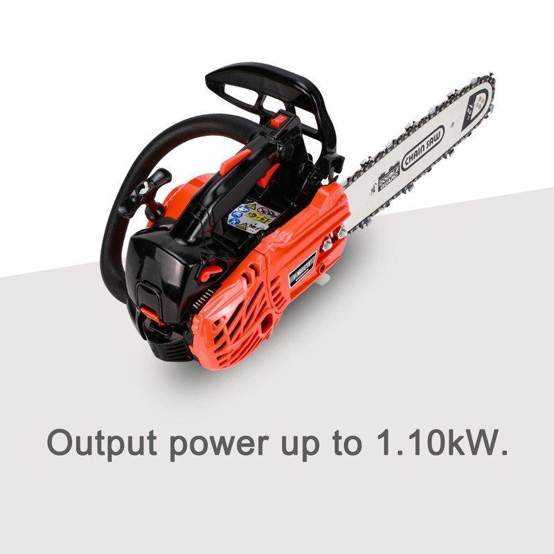V-MODEST 12"&14" Bar Compact Top Handle Gas Chainsaw 25CC 2-Stroke Climbing Saw gallery