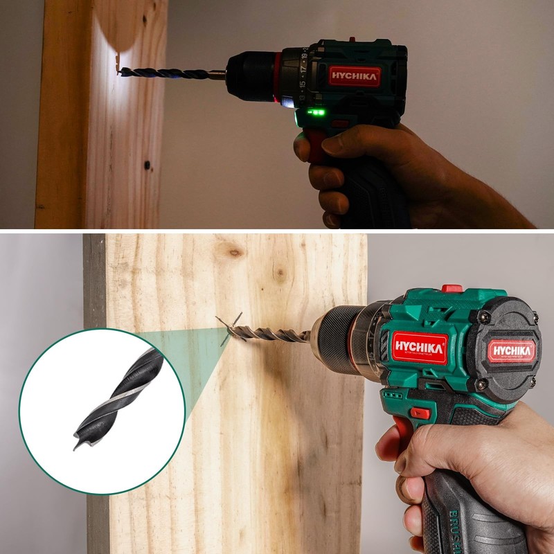 Drill Set, True Brushless Power Drill Driver 16.8V Cordless Compact Drill Woman gallery
