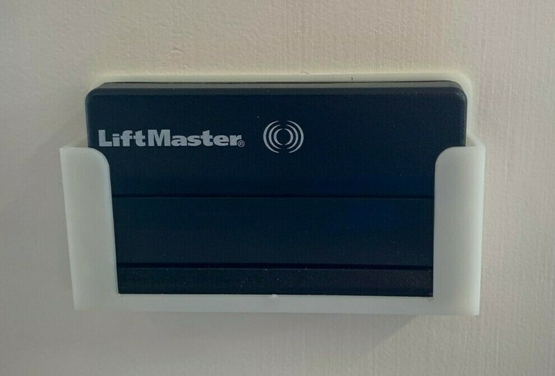 GARAGE DOOR WIRELESS WALL BUTTON WHITE MOUNT FOR CHAMBERLAIN LIFTMASTER OPENER gallery