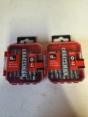CRAFTSMAN 2″ Phillips #2 Bits 15Pc Drill Screwdriver Impact 2 PACK