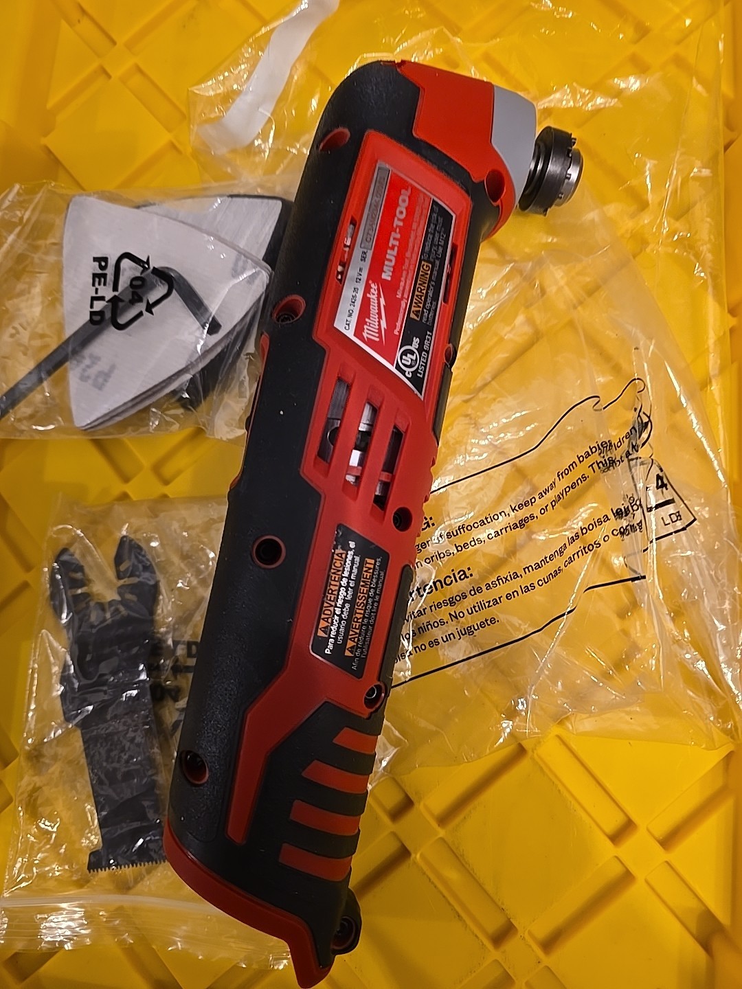 Milwaukee M12 Cordless Oscillating Multi-Tool 2426-20 Sander Attach 12V gallery