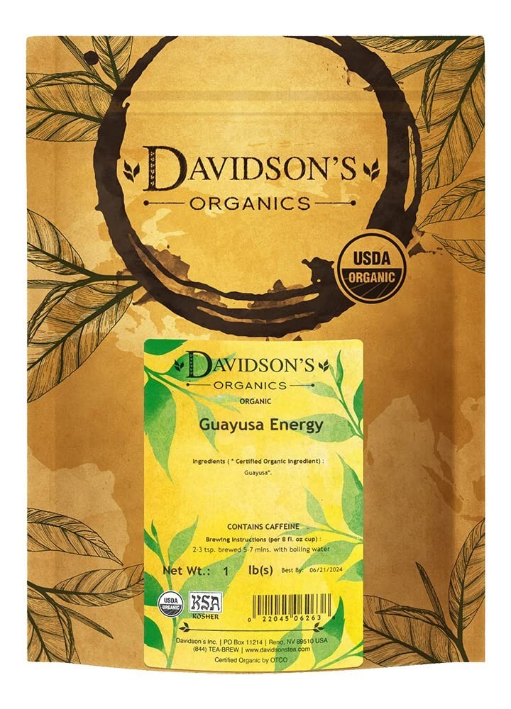 Organics, Guayusa Energy, Loose Leaf Tea, 16-Ounce Bag gallery