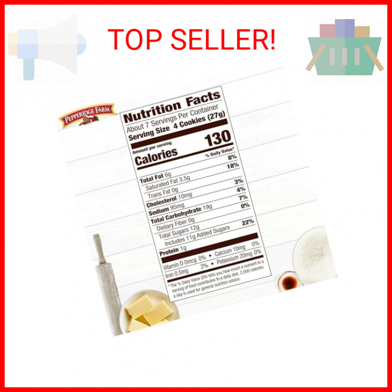 Pepperidge Farm Bordeaux Caramelized Crisp Cookies, 6.75 Oz Bag gallery