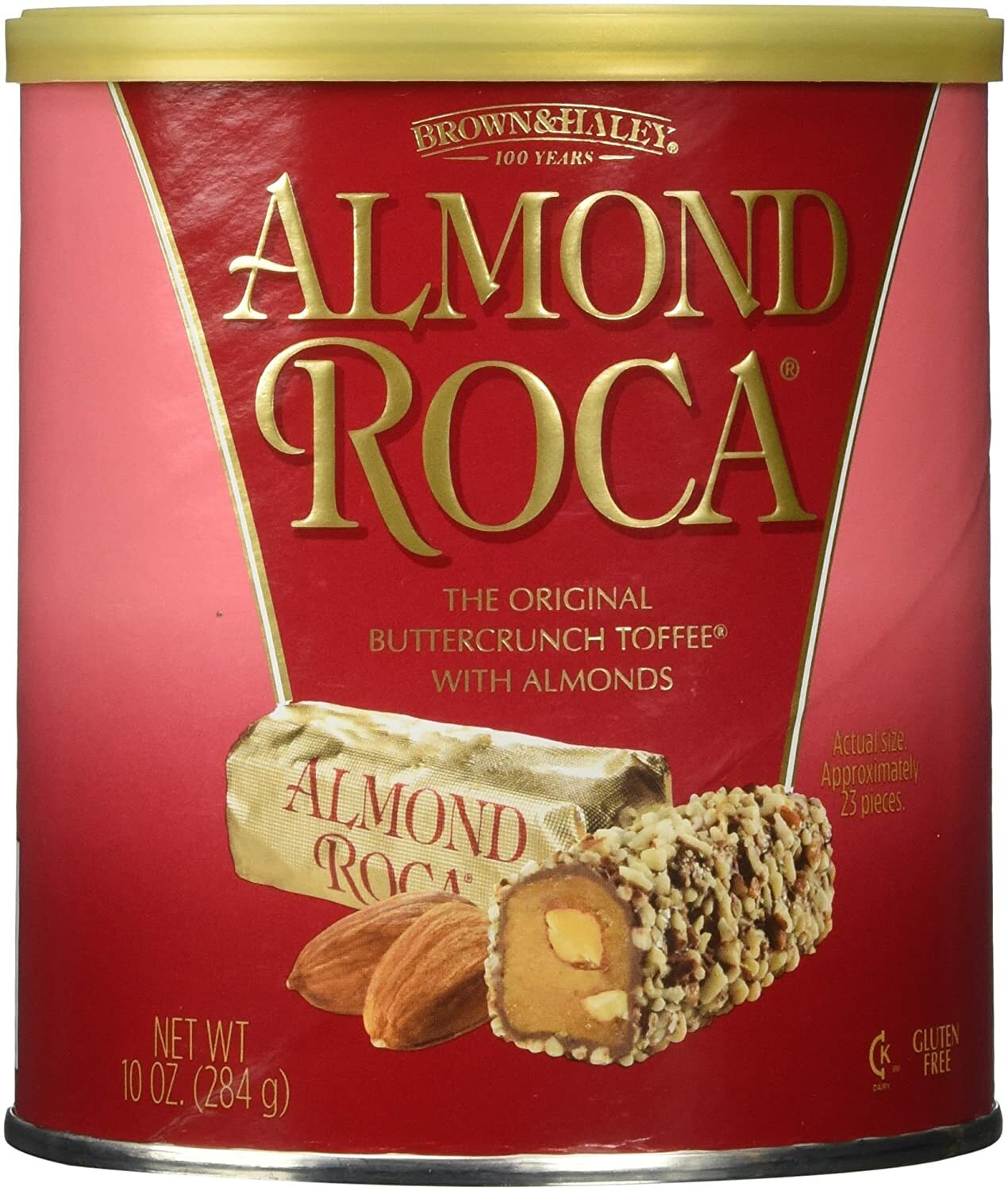 Brown & Haley 10 oz The Original ALMOND ROCA Buttercrunch Toffee ** BB 9/2024 ** gallery