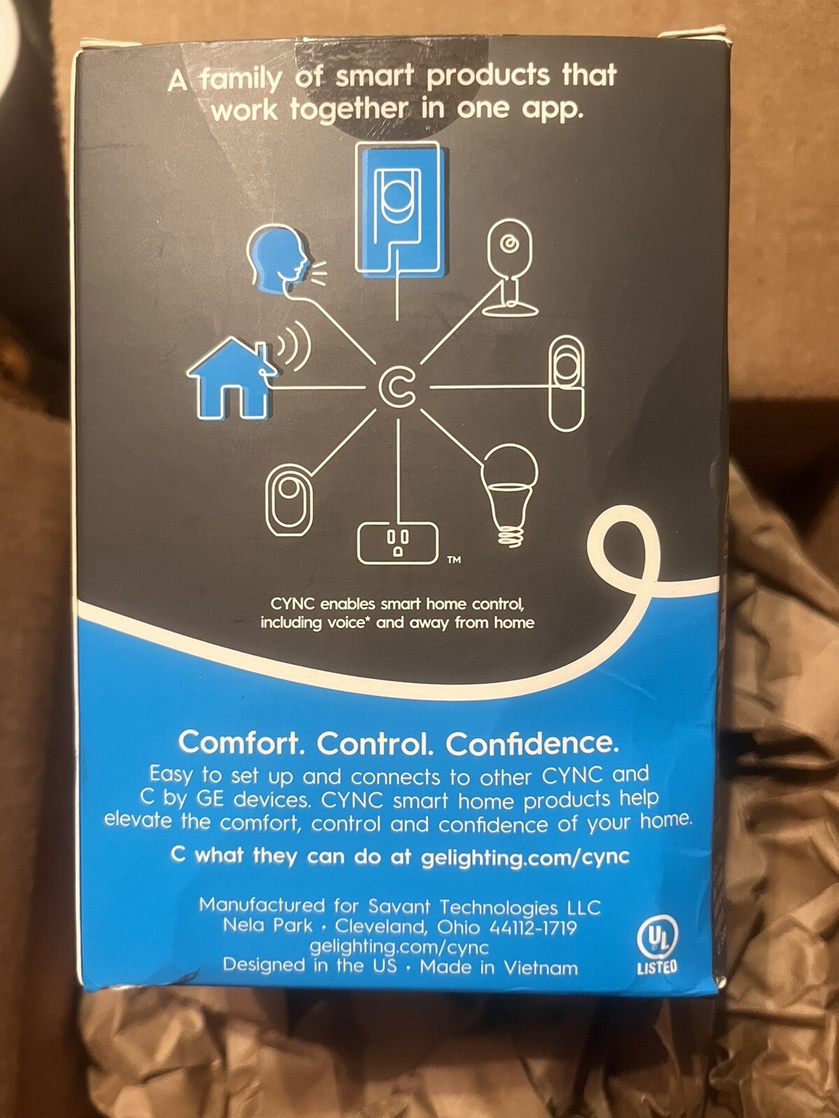 Cync Ceiling Fan Smart Switch (WI-FI SWITCH. NO ADDITIONAL HUB REQUIRED) gallery