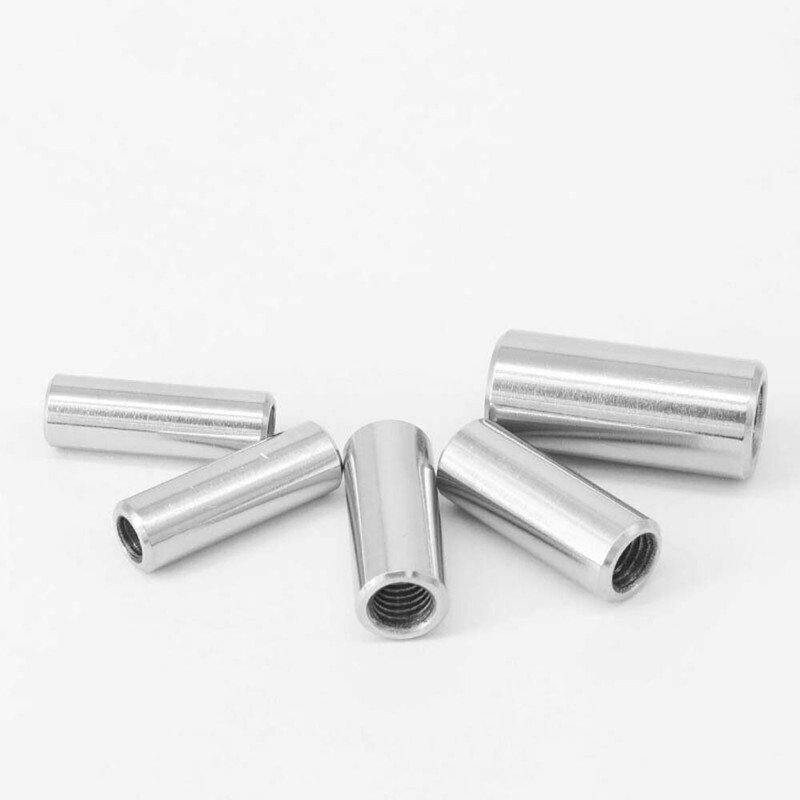 Round Coupling Nuts M3-M16 304 Stainless Steel Round Connecting Nut Long Nut gallery