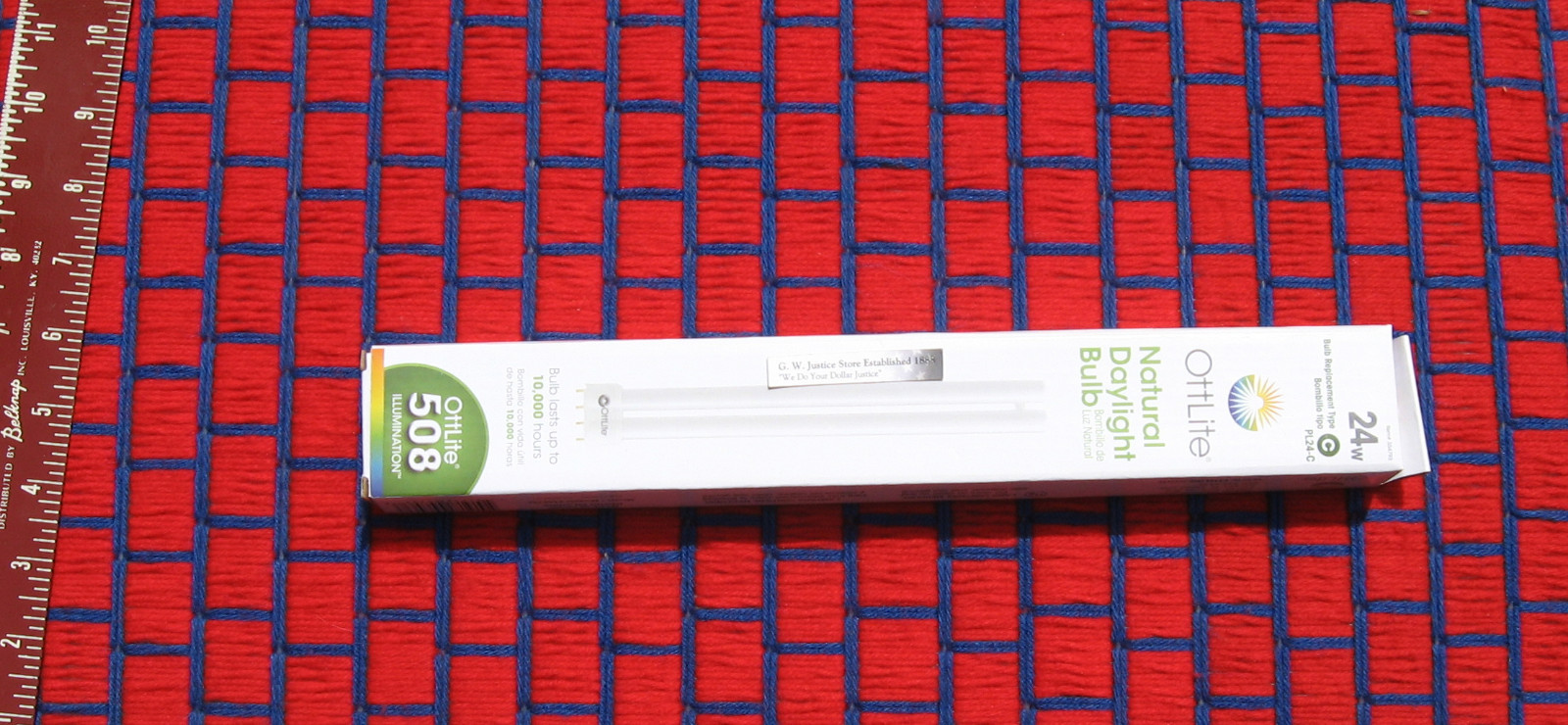 genuine OTT-LITE fluorescent 24w light bulb 1300lm lamp 4 pin type C new PL24-C gallery