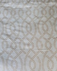 Pottery Barn Polyester Linen Blend Curtain Panels Set 50×84 Wheet Cream
