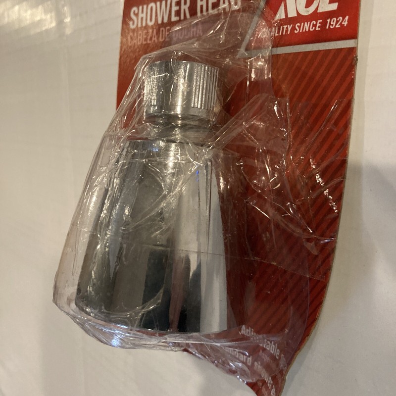 Ace Chrome Plastic 6 settings Adjustable Showerhead Angle Valve 1.5 gpm gallery