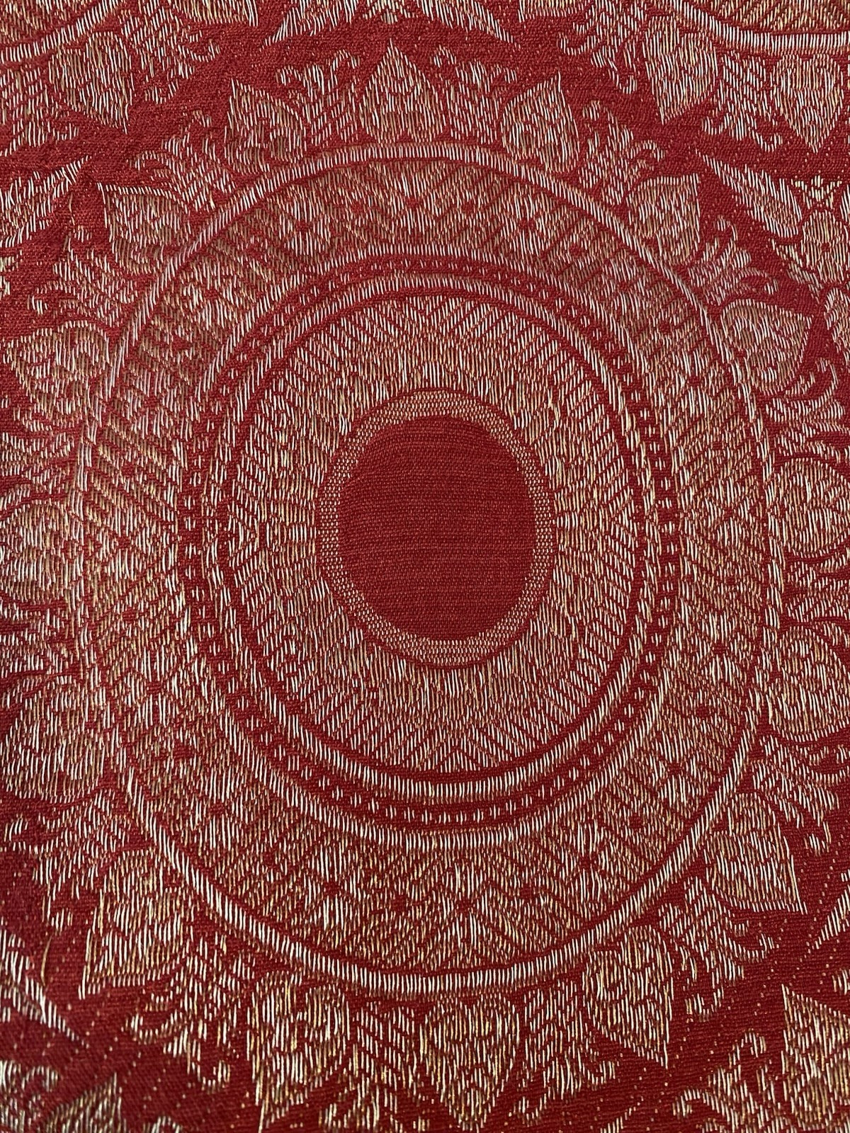 Brocade Mandala Pattern table mats Set of 6 gallery