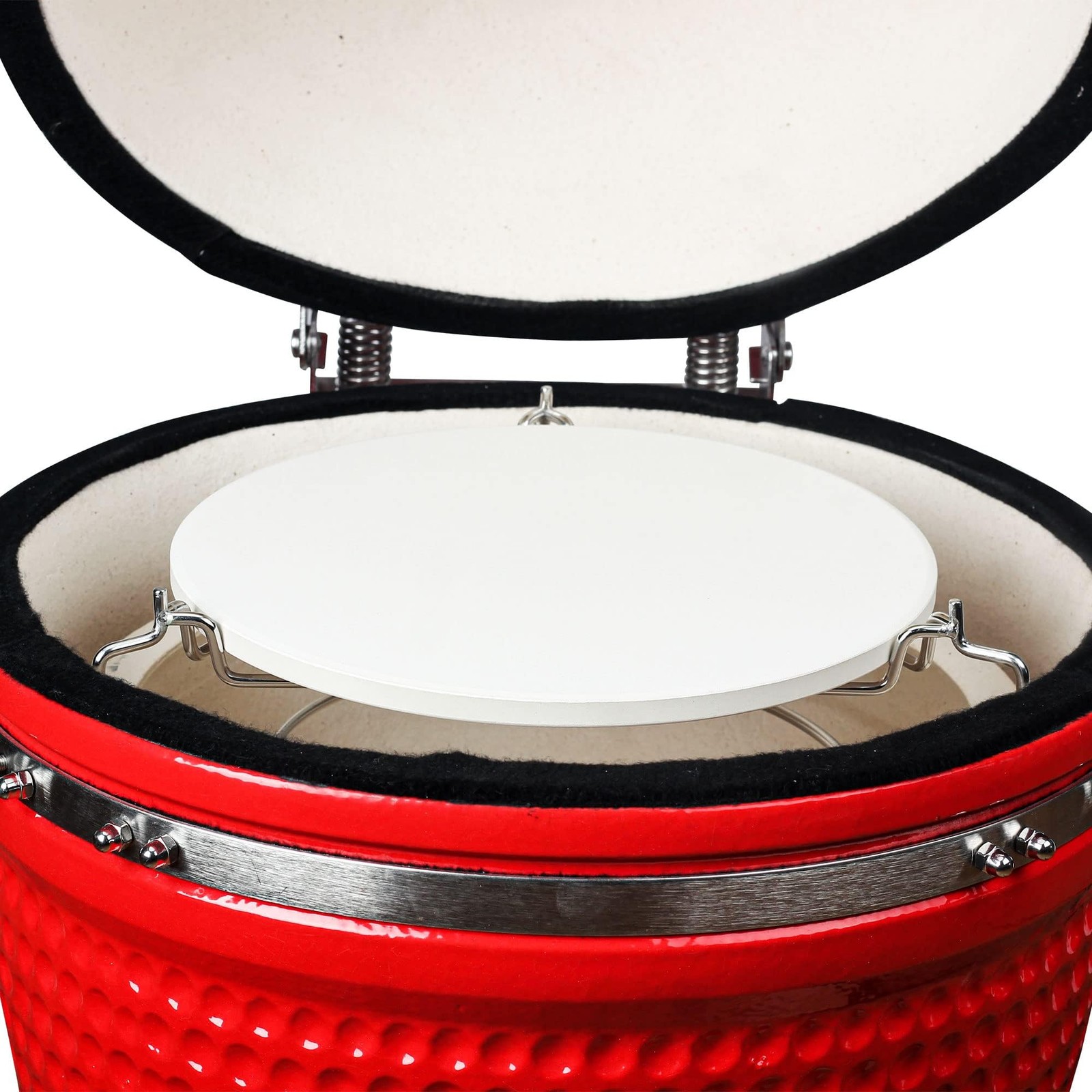 11 Inch Kamado Pizza Stone Oven Baking Pizzaria BBQ Grill 15 Inch Compatible gallery