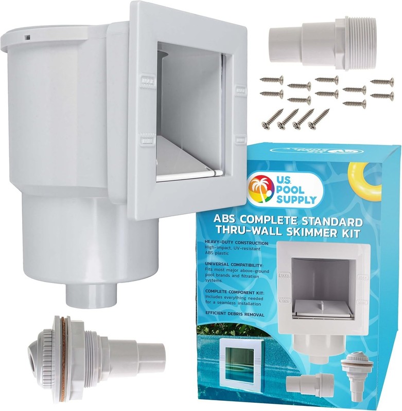 Complete Replacement Pool Skimmer Kit for Above Ground Pools - Heavy-Duty Design gallery