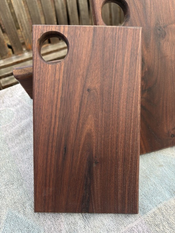 Walnut cutting boards gallery