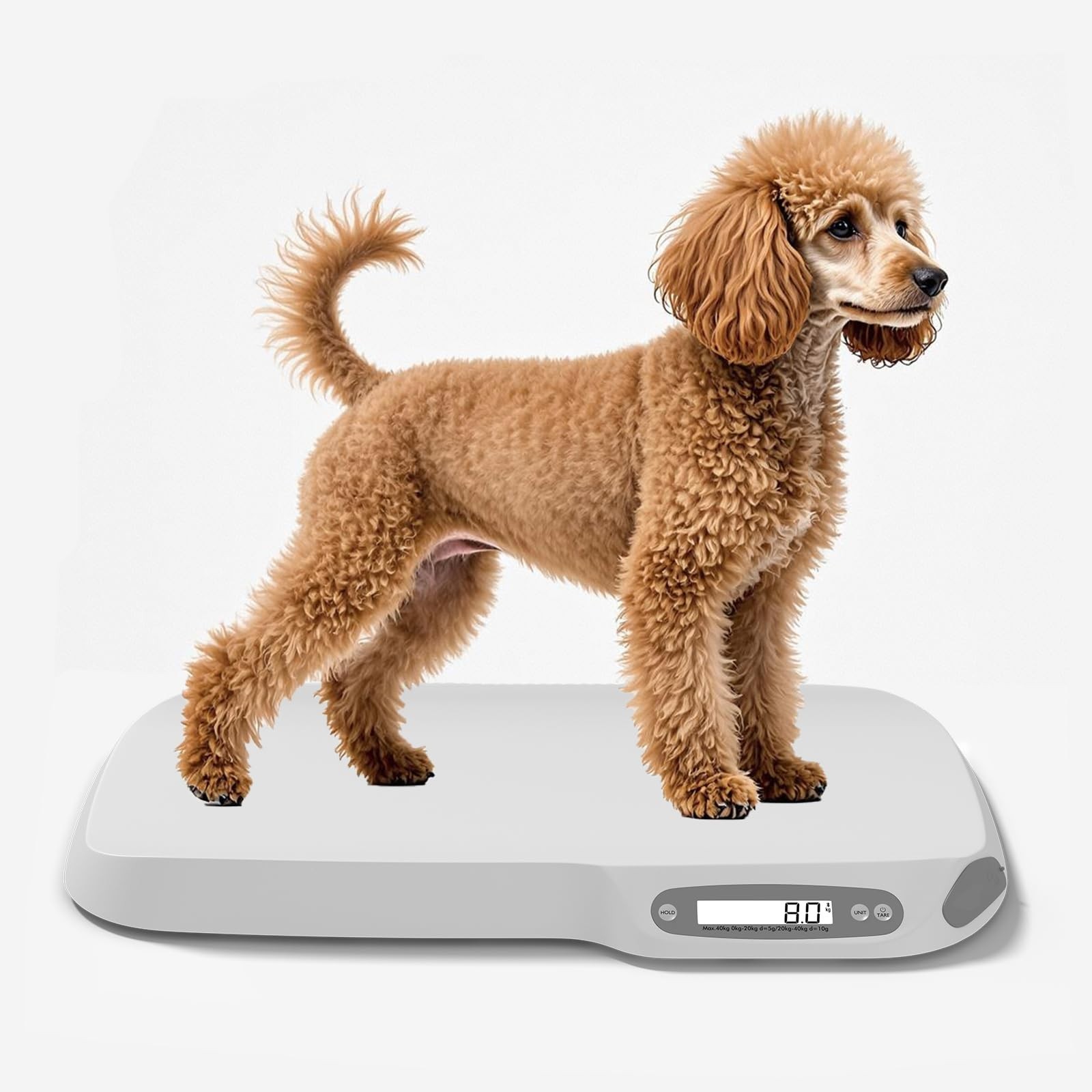 Digital Pet Scale for Dogs & Cats, Weighs 40g-88Lb, Ideal for Puppies & Kittens gallery