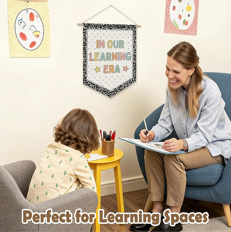 Reading Corner Decor, in Our Learning Era Wall Banner Pennants Flag, Reading Cor gallery