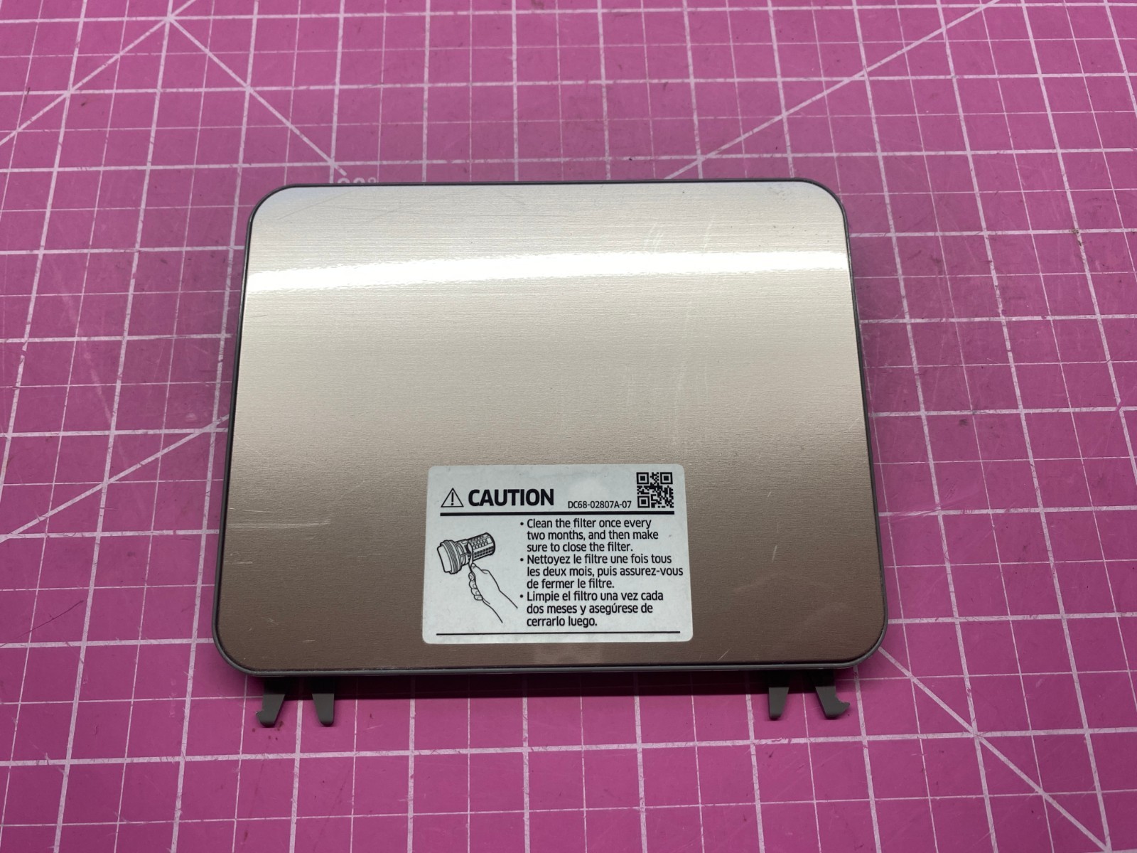 Samsung Washer Drain Pump Filter Cover P# DC97-21478P DC97-21478E DC63-02349A gallery
