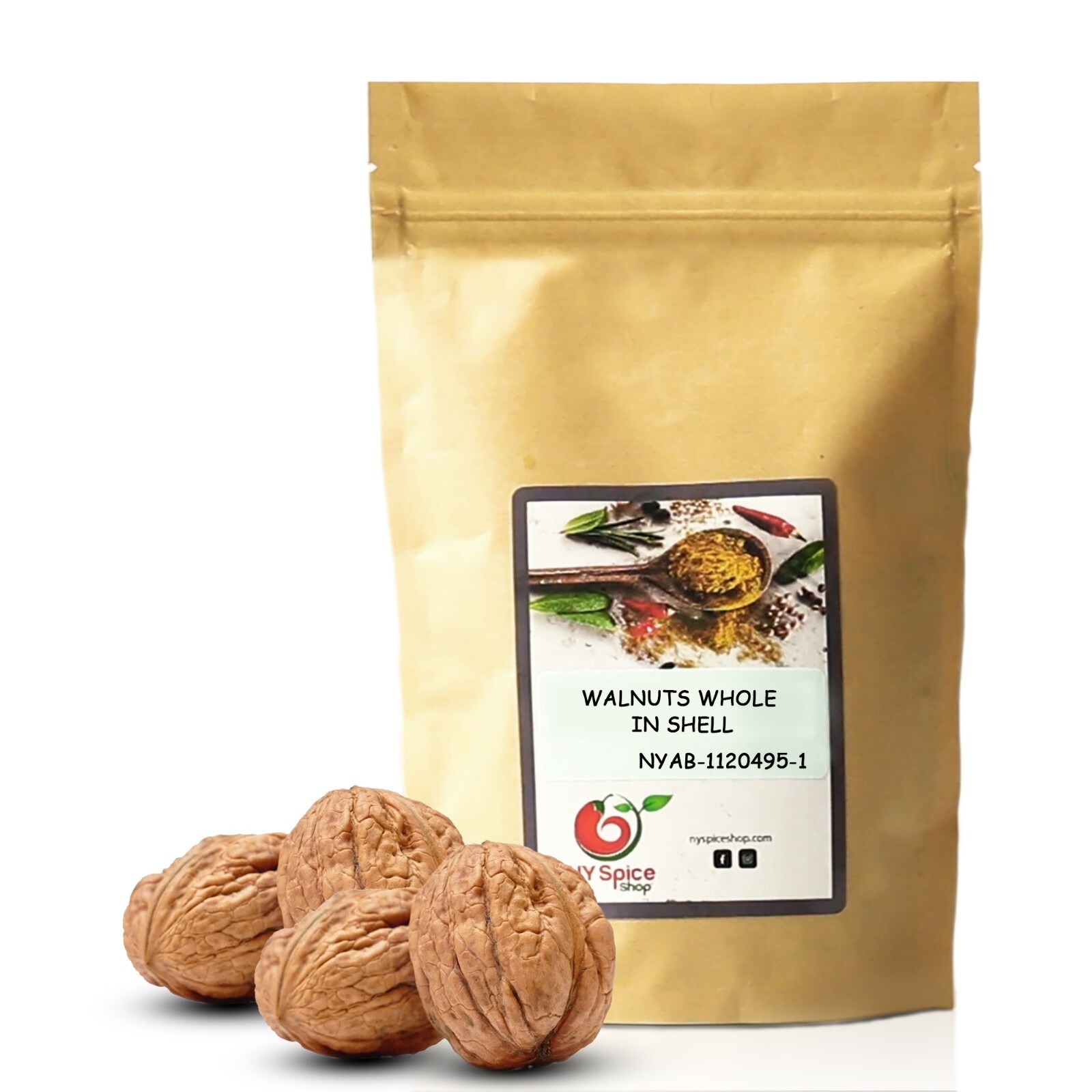 Shelled Walnuts Whole in Shell Walnuts by NY Spice FREE SHIP gallery