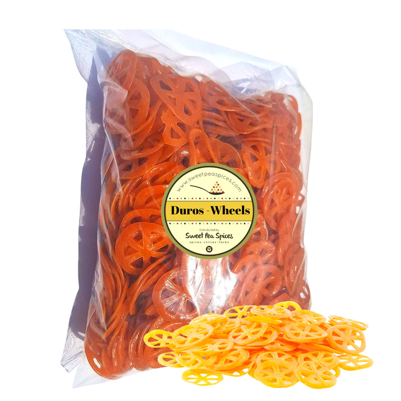 Duros Wheels Bulk 1-7lbs - Chicharrones de Harina Rueda - Uncooked - Duritos gallery