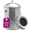 EPICA Countertop Compost Bin Kitchen | 1.3 Gallon | Odorless Composting Bin w... gallery