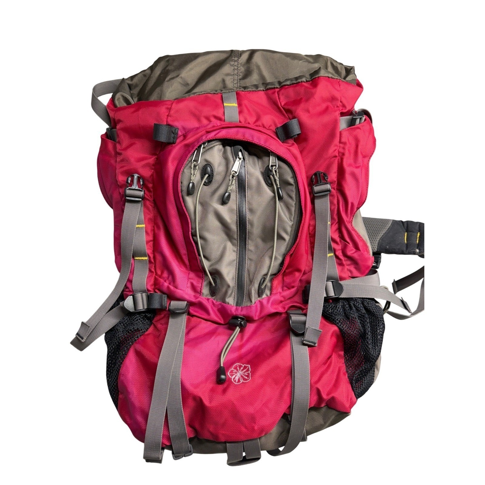 Mountainsmith Laurel Internal Frame Hiking Backpack Red Grey 2624 CU in 2