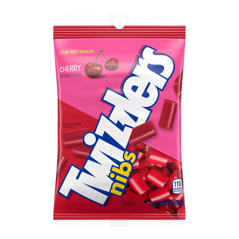 NIBS Cherry Flavored Licorice Style, Chewy Candy Bags, 6 Oz (12 Count) gallery