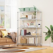 MZG Storage Shelves 5 Tier Wire Rack 1750 lbs gallery