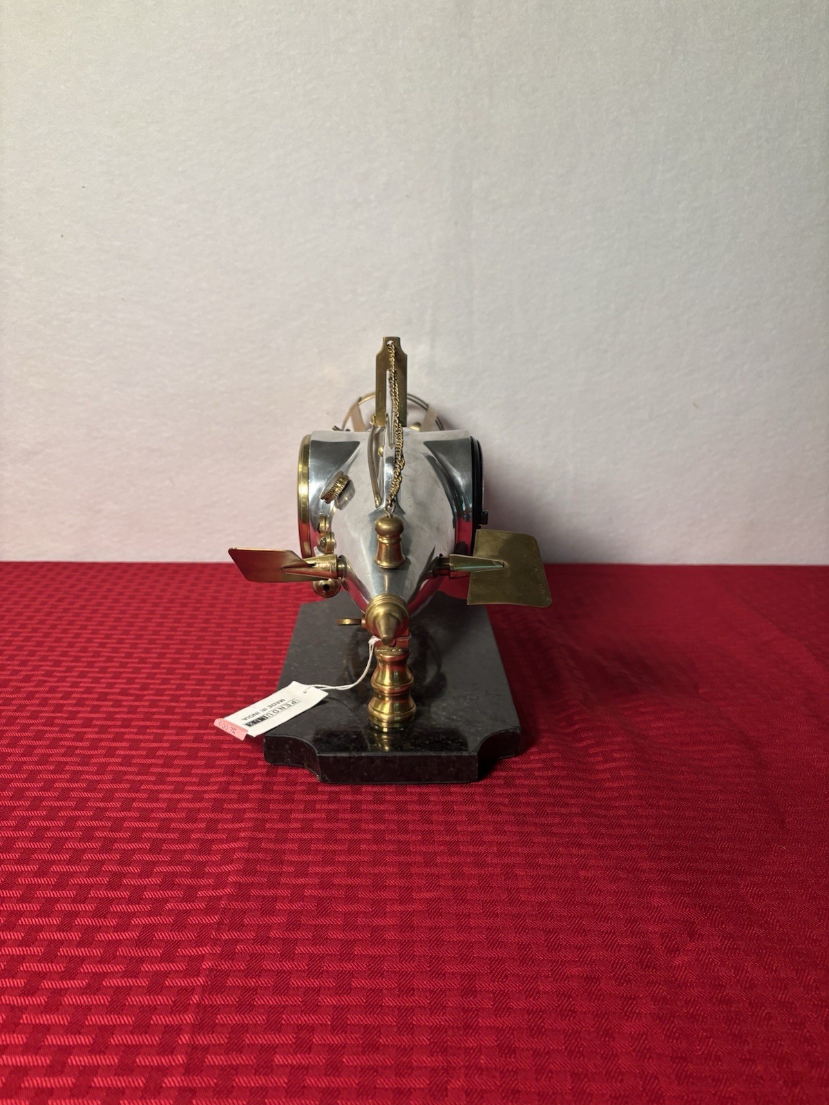 Estate Pendulux Nautilus Clock 20,000 Leagues Under the Sea Granite Base gallery